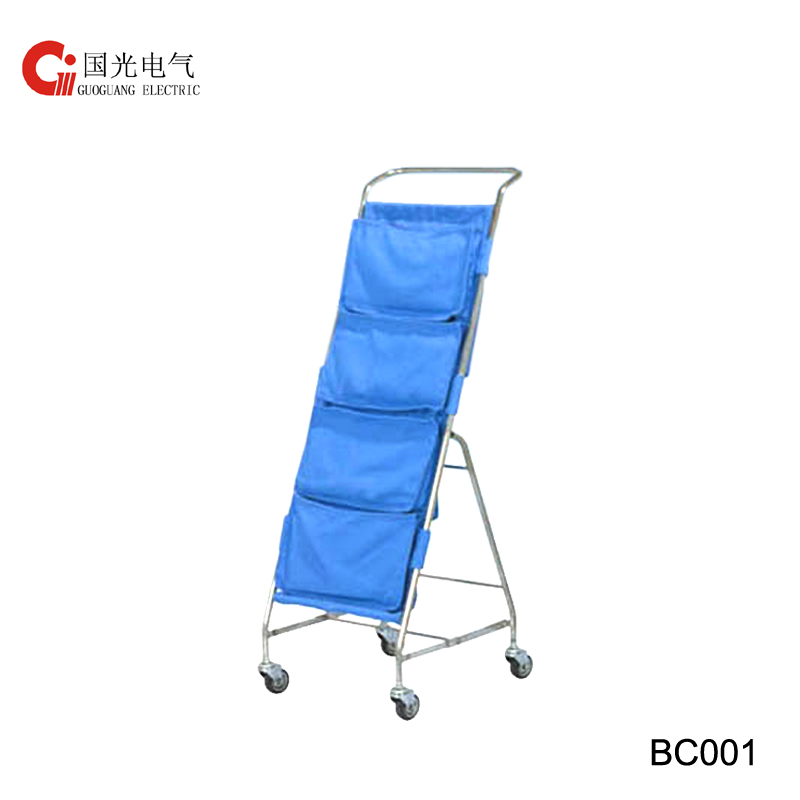 BC001 Newspaper Trolley with logo