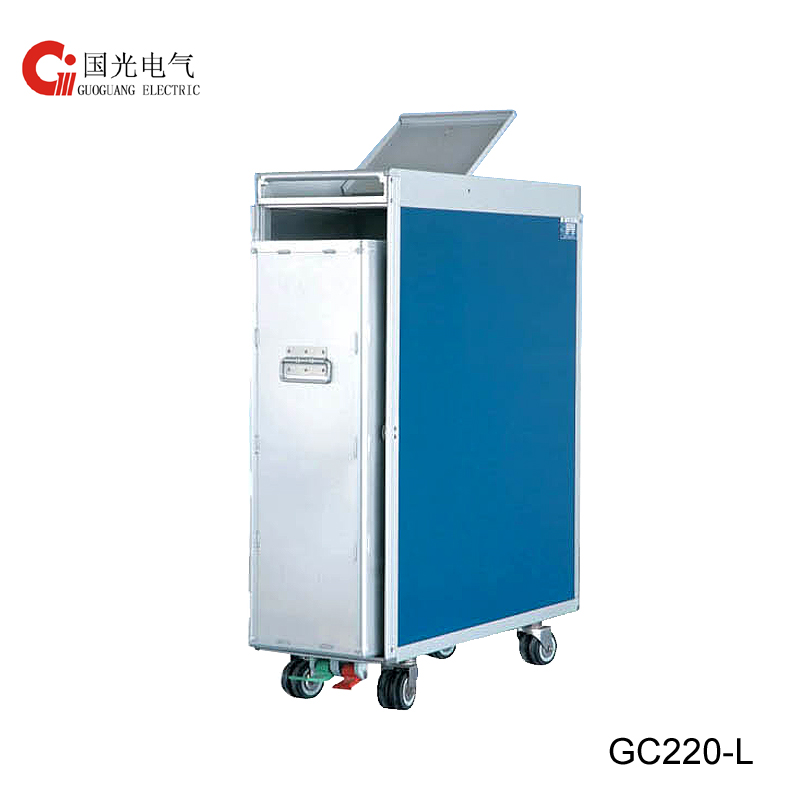 GC220-L Full size Waste Recycling Trolley with logo