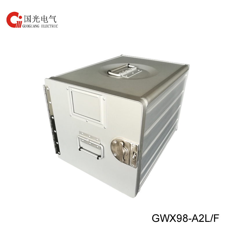 GWX98-A2-LF Aluminum Standard Container with logo