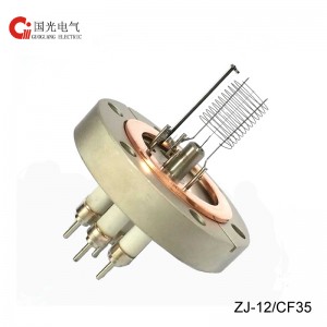 Hot cathode ionisasi Vacuum Sensor ZJ-12 CF35