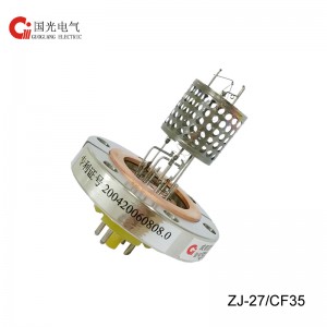 Hot Cathode Ionizasyon Capteur vakyòm ZJ-27 CF35
